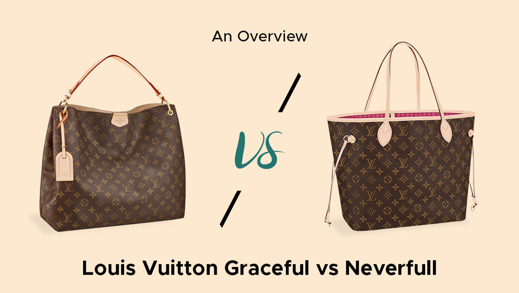 Louis Vuitton Graceful Damier Ebene Vs. Monogram Comparison 