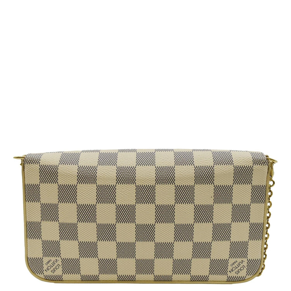 Louis Vuitton Blue/White Damier Azur Pochette Felicie - ShopStyle Shoulder  Bags