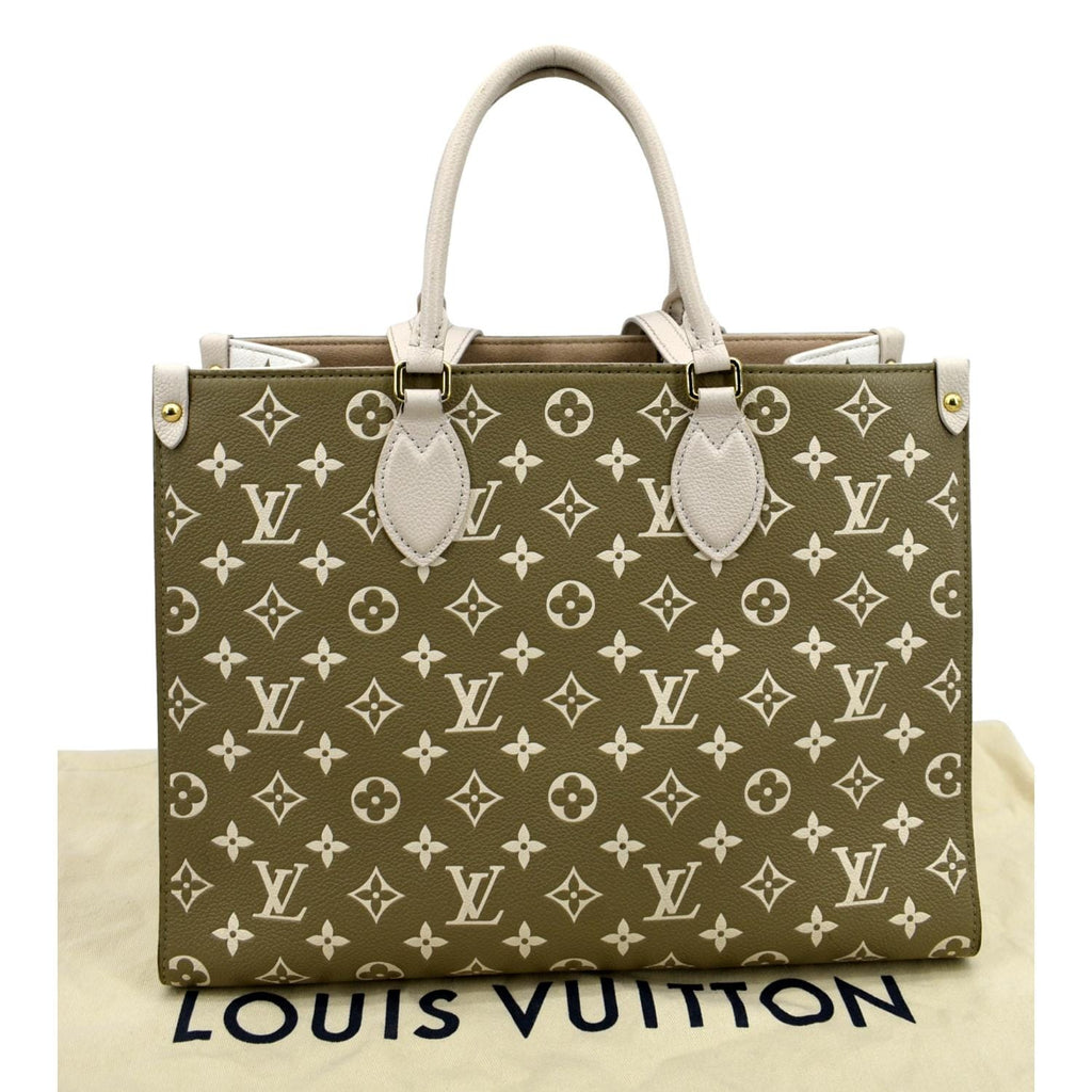 Louis Vuitton Black, Pattern Print Bicolor Monogram Giant Empreinte Double Zip Pochette