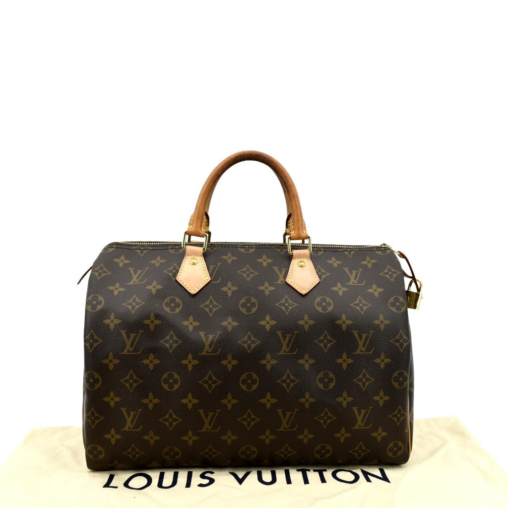 Louis Vuitton Pre Owned Monogram Canvas Speedy 35 Bag, $786, Bluefly