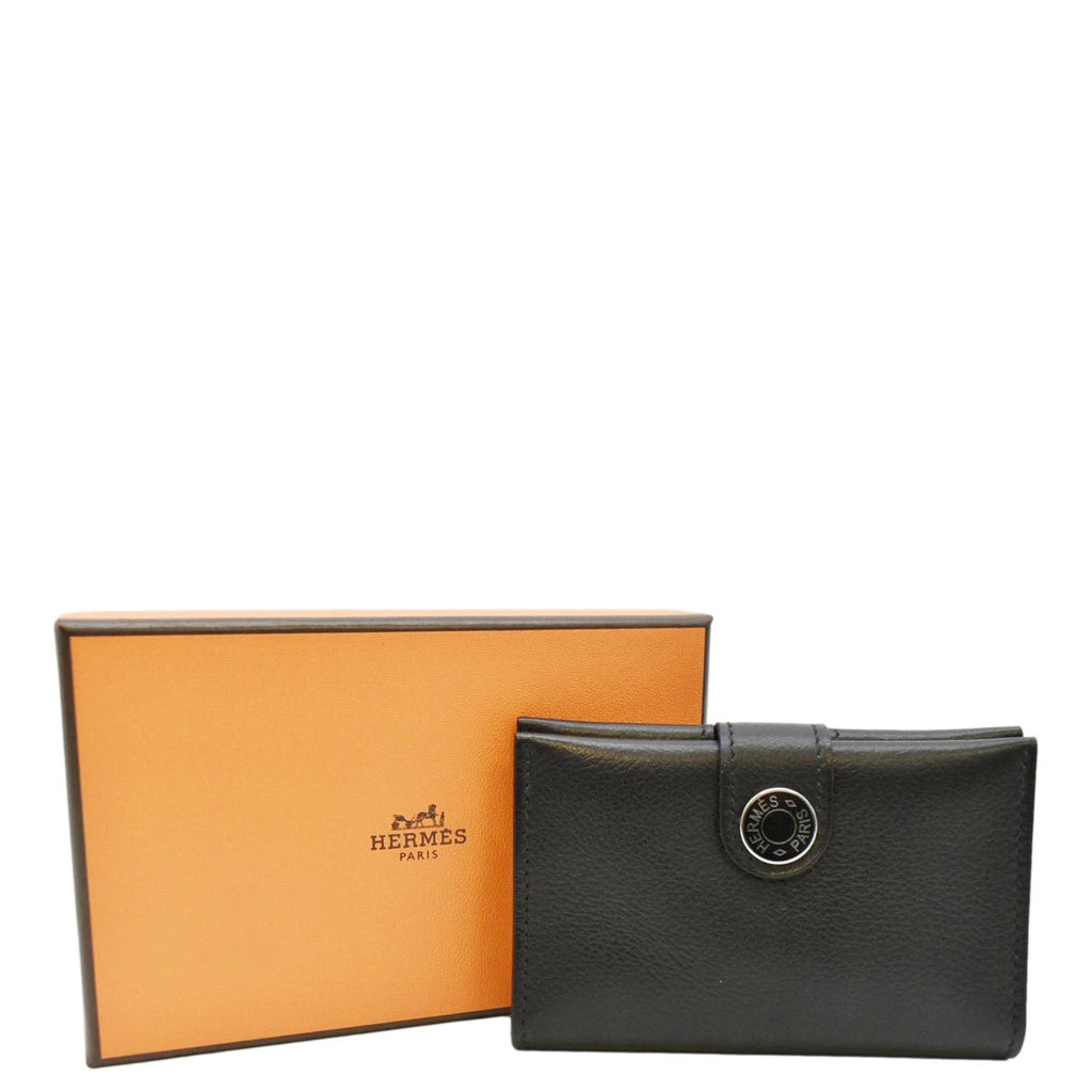Leather card wallet Hermès Multicolour in Leather - 31788277