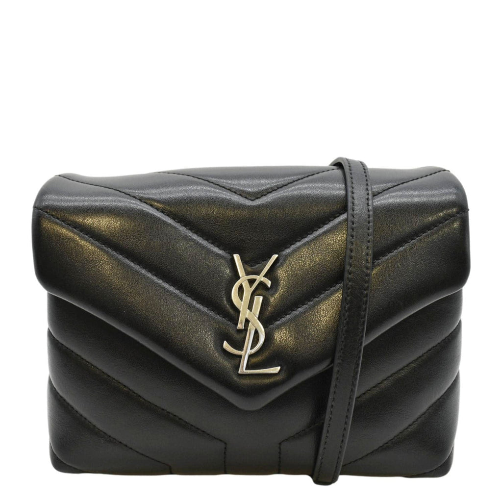 SAINT LAURENT, Loulou Puffer Matelasse Mini Bag, Women, Shoulder Bags