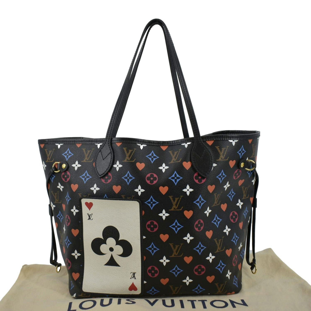 LOUIS VUITTON Dames Neverfull Canvas in Wit
