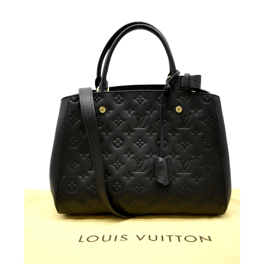 Shop Louis Vuitton MONTAIGNE Monogram Casual Style 3WAY Bi-color Plain  Leather by Allee55