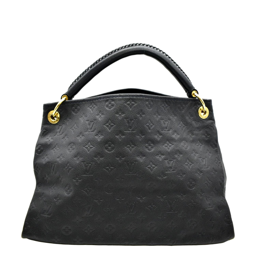 USED Louis Vuitton Empreinte Artsy MM Black Leather Hobo - MyDesignerly