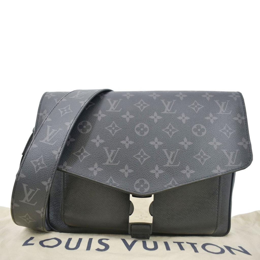 Louis Vuitton Black Taigarama & Monogram Eclipse Canvas Outdoor Messenger, myGemma, NL