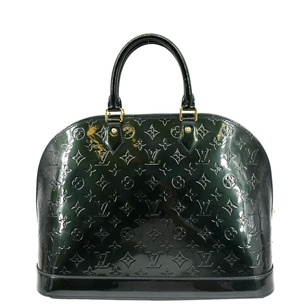Louis Vuitton Dark Green Monogram Vernis Leather Alma GM Bag at 1stDibs  louis  vuitton darkgreen wallpaper, dark green louis vuitton bag, louis vuitton  dark green bag