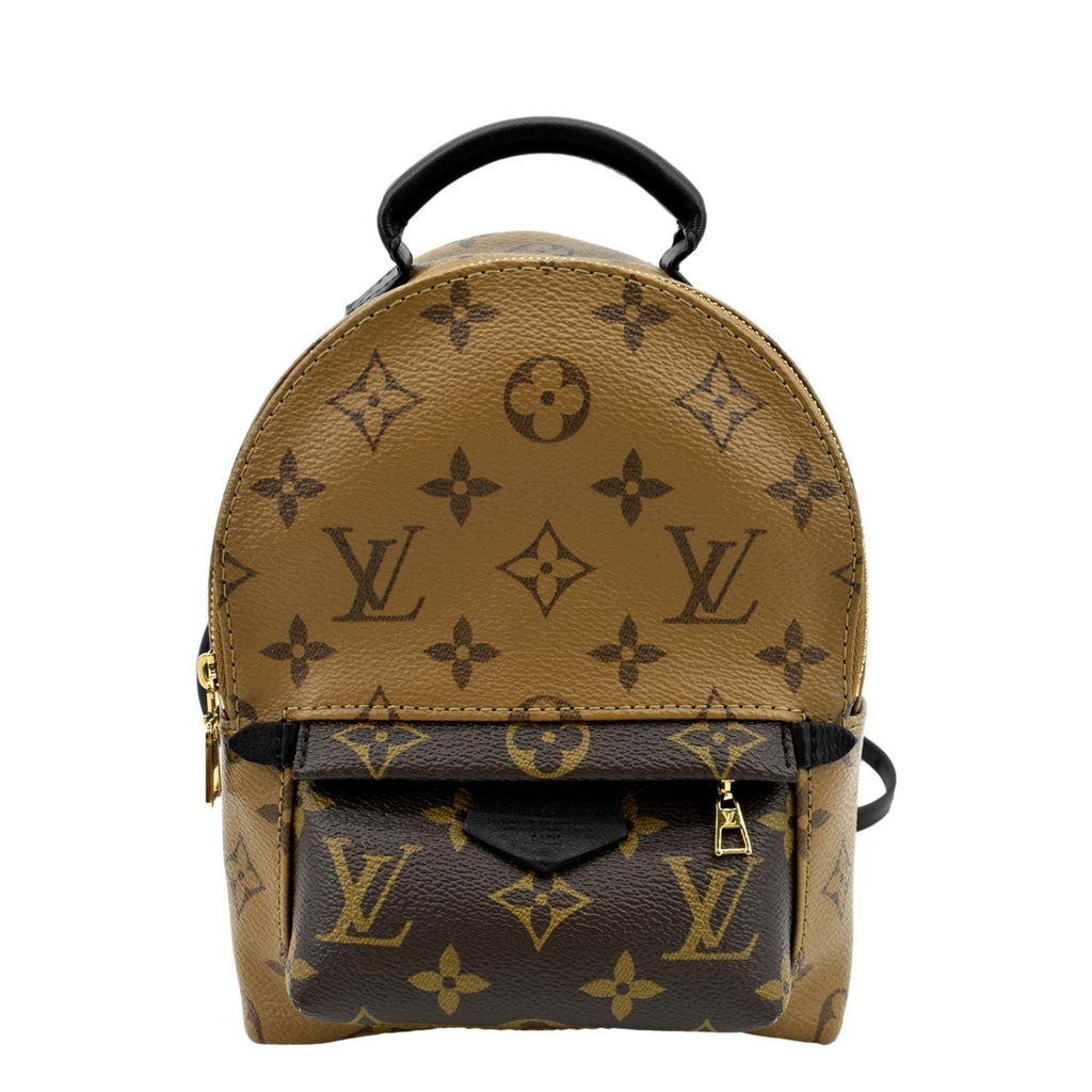 Louis Vuitton Palm Springs Monogram Reverse (Updated Zipper) PM in Coated  Canvas with Gold-tone - US