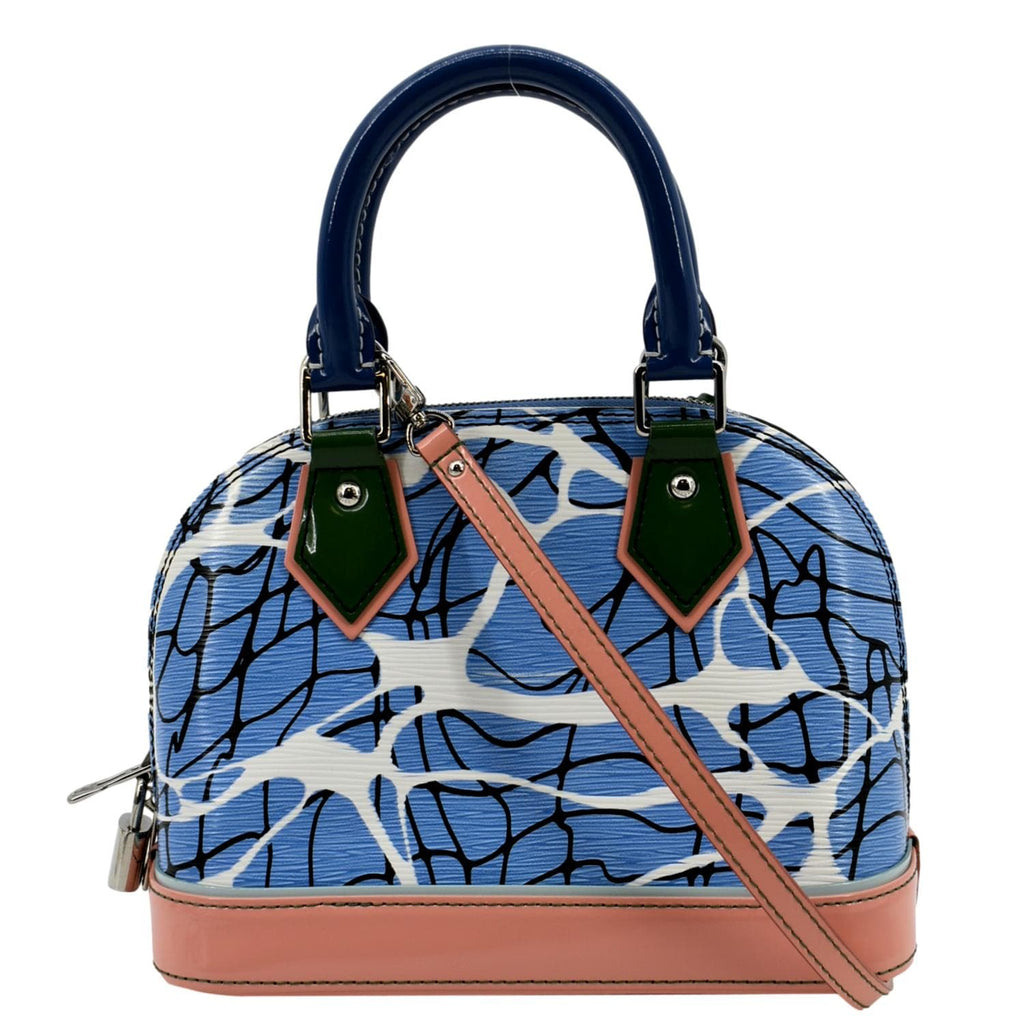 Louis Vuitton Limited Edition Alma BB Aqua Print Crossbody - A World Of  Goods For You, LLC