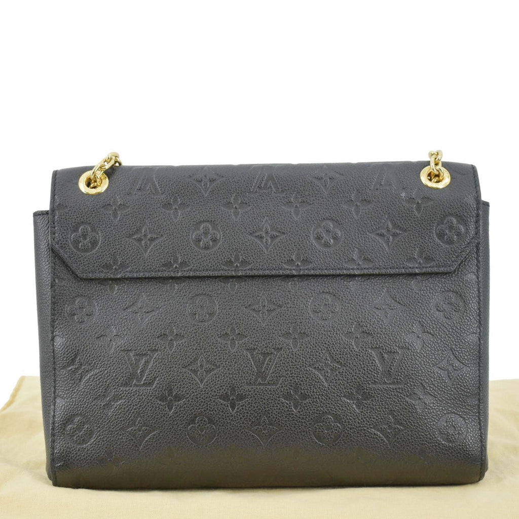 Vavin leather handbag Louis Vuitton Black in Leather - 35685854