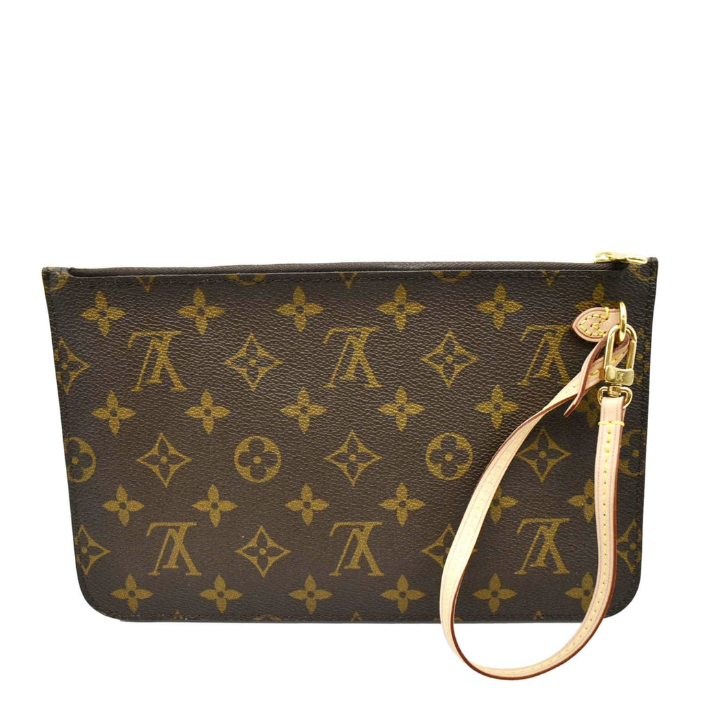 Louis Vuitton Neverfull Pochette Monogram Canvas Large - ShopStyle Shoulder  Bags