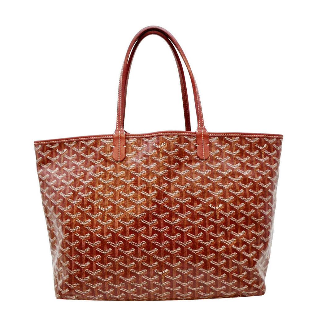 Goyard Saint Louis PM Chevron Blue Print Canvas Tote Bag – Mightychic