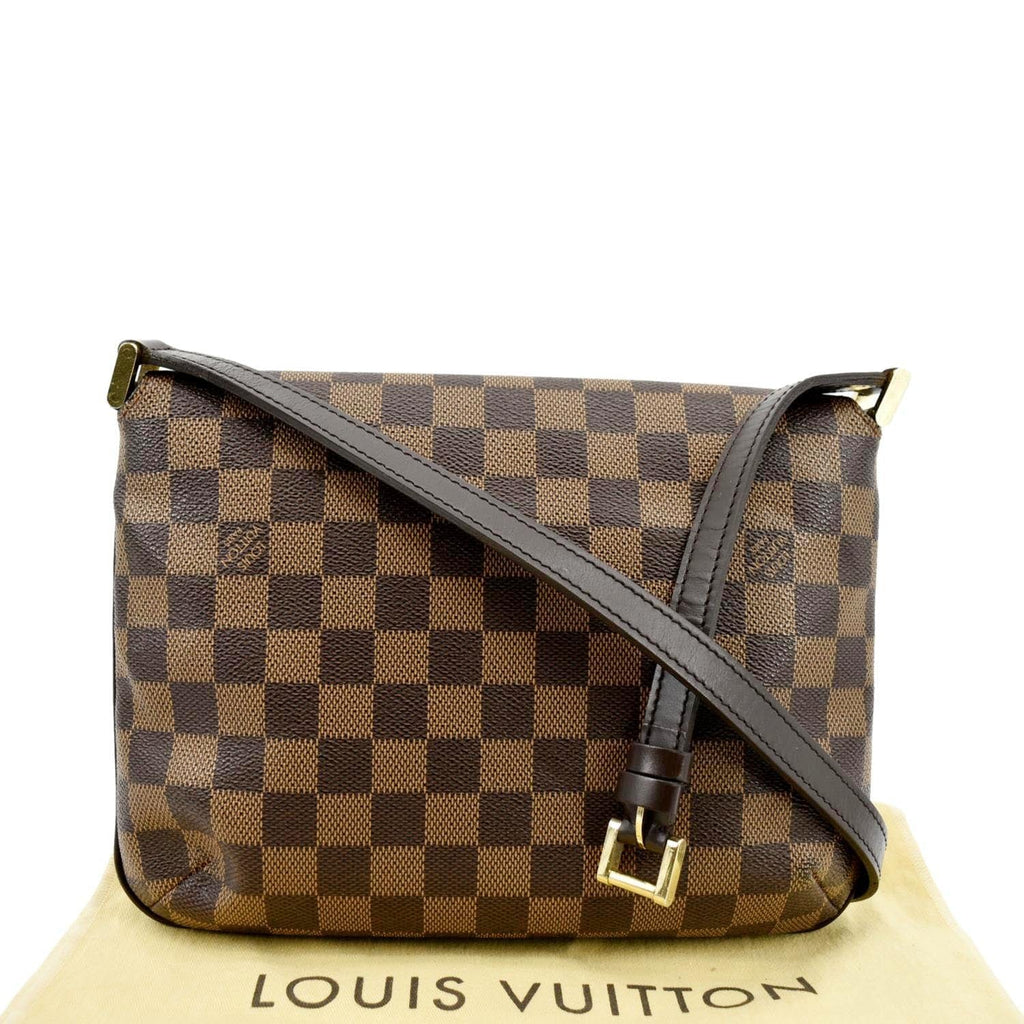 Louis Vuitton Monogram Musette Tango Short Strap M51257 Brown Cloth  ref.1034121 - Joli Closet