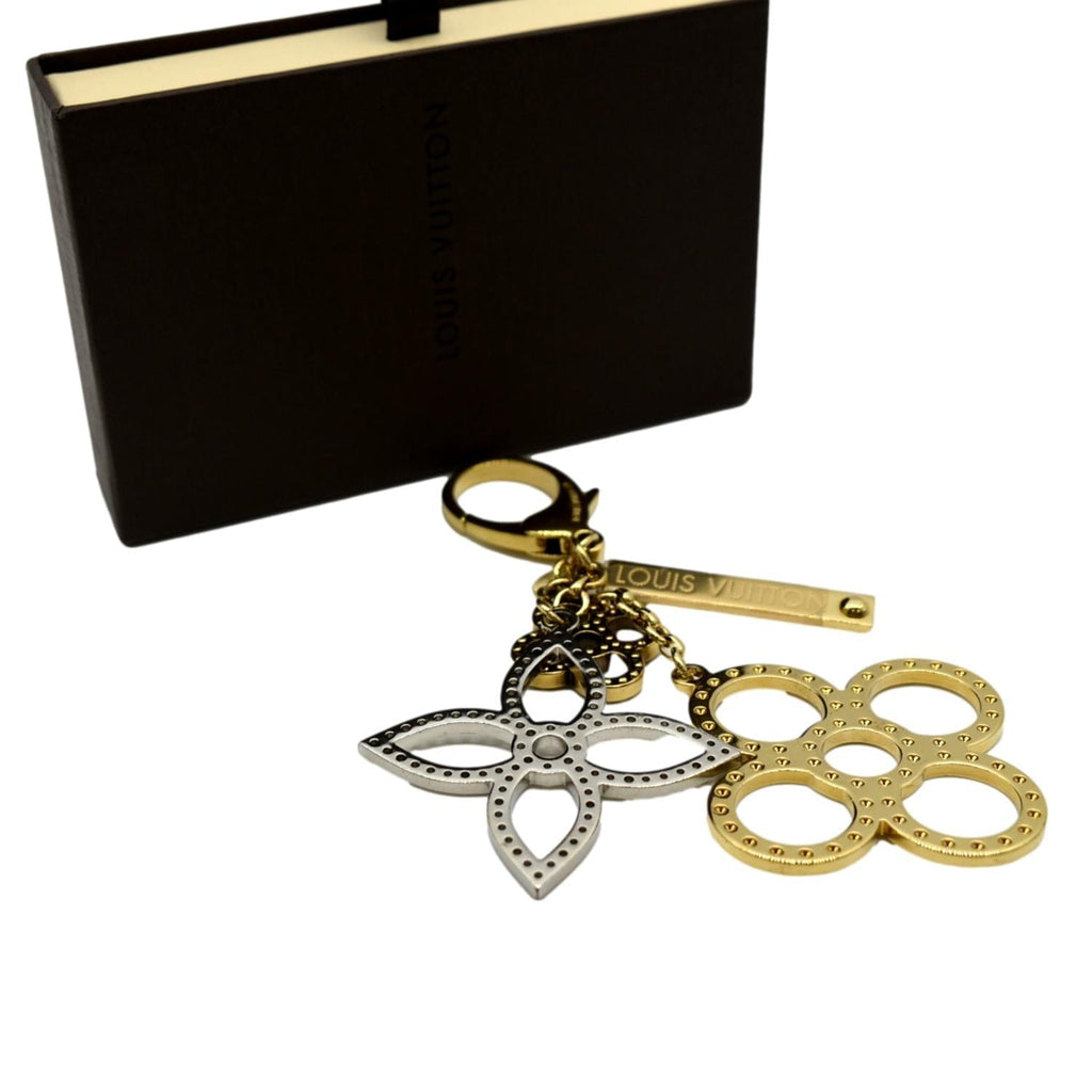Louis Vuitton LOUIS VUITTON bijoux sac sienne beef rule key chain bag charm  M66911 gold × multi Z2-8989
