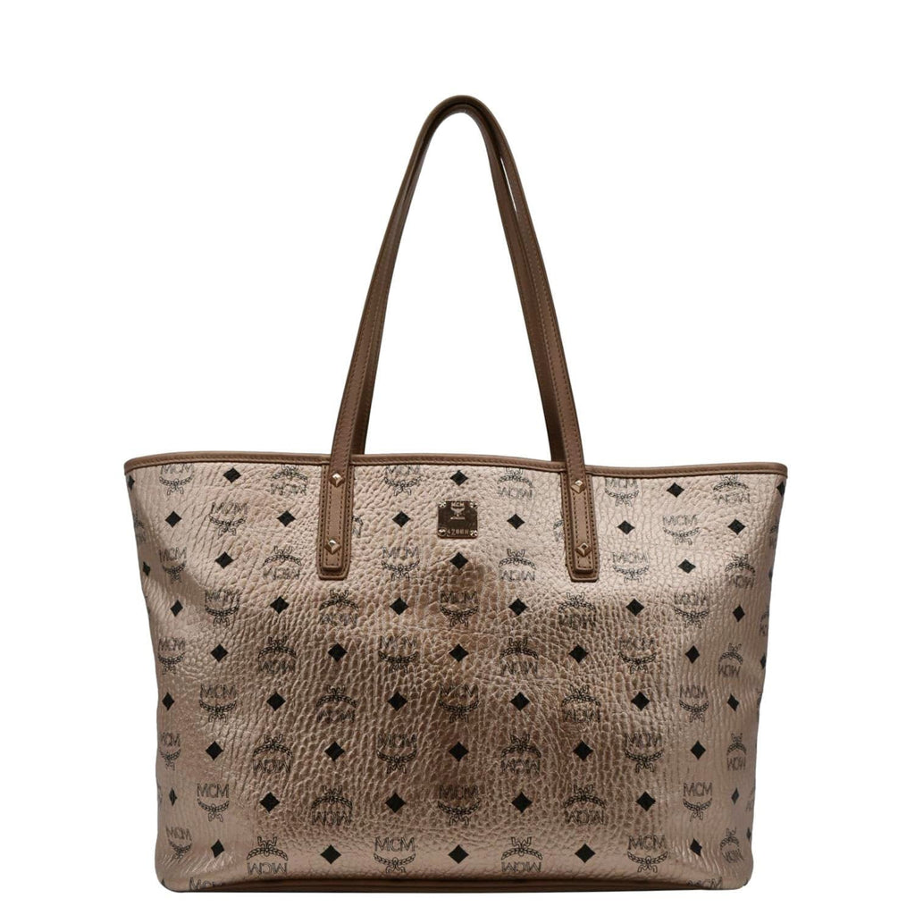 Mcm bag gold best sale