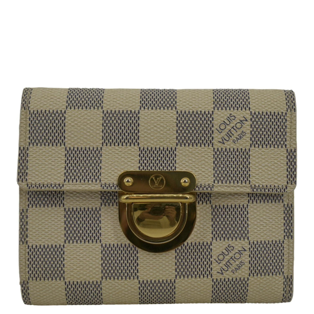 Louis Vuitton White Damier Azur Totally GM Blue Leather Cloth ref.929069 -  Joli Closet