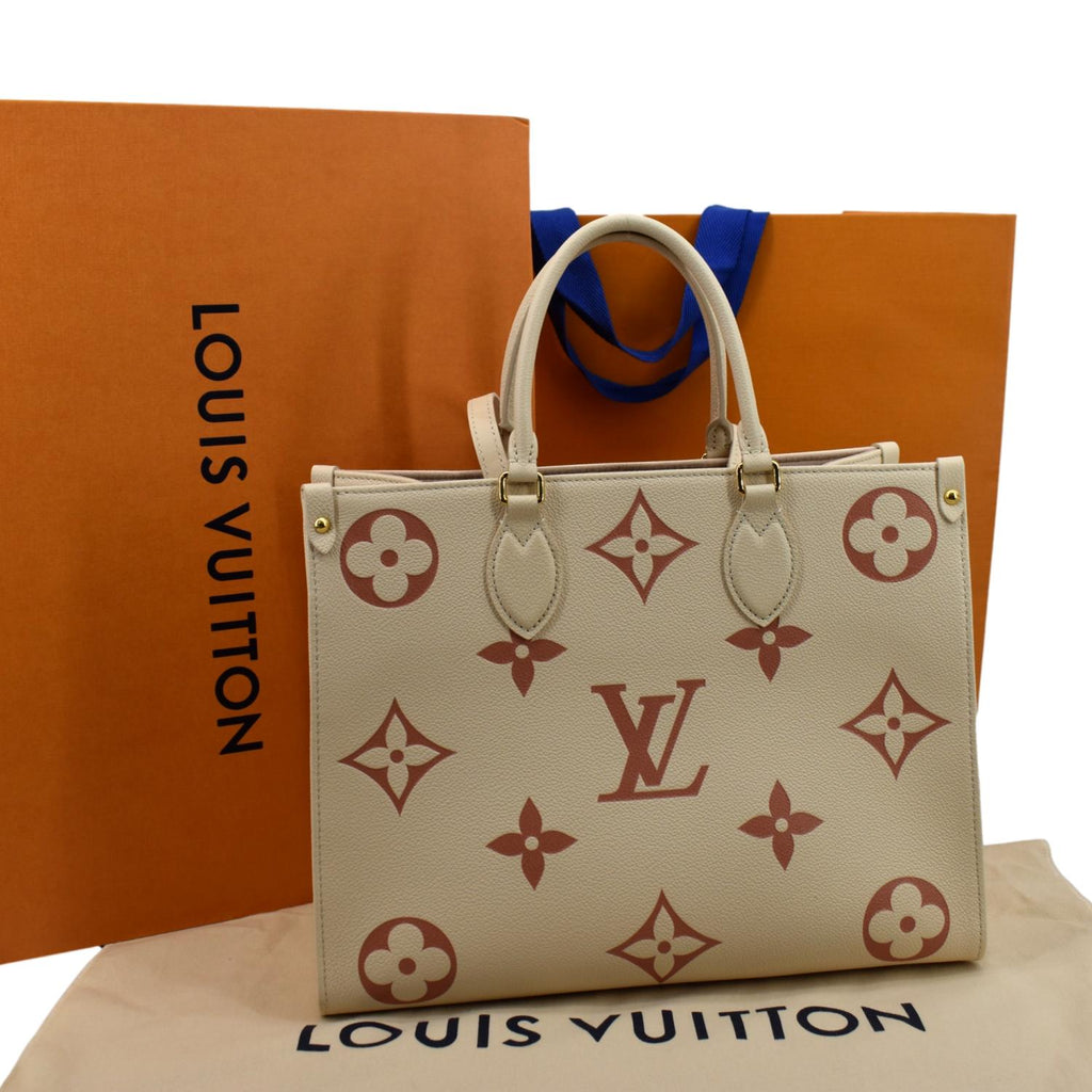 Louis Vuitton On The Go GM Cream