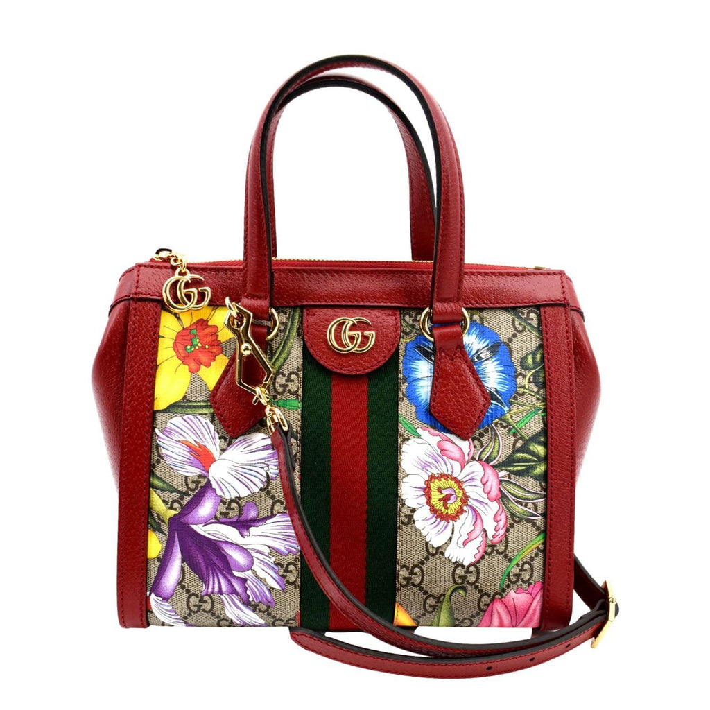 Gucci Ophidia Small GG Flora Tote Bag