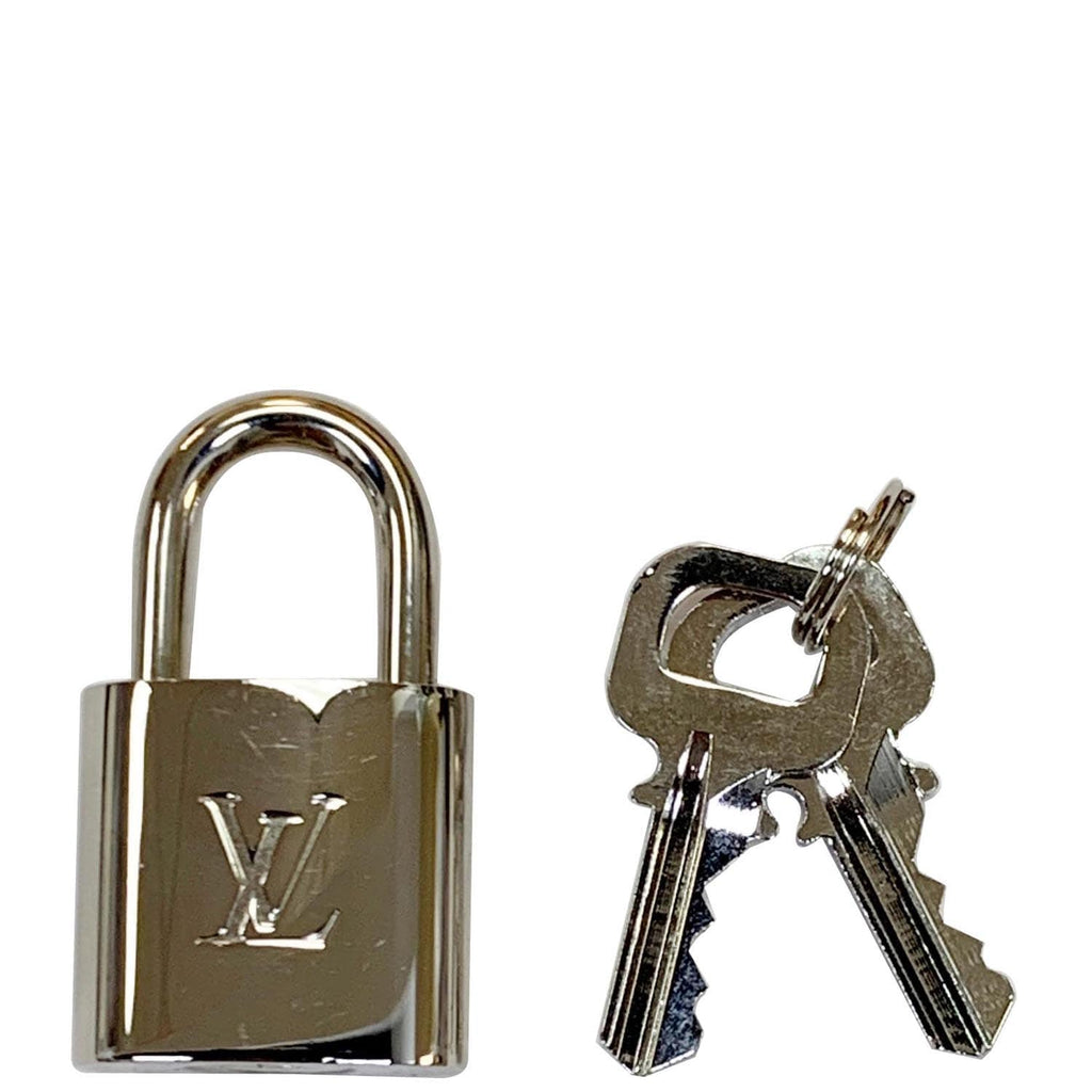 Louis Vuitton Padlock & 2 Keys Bag Charm Number 320