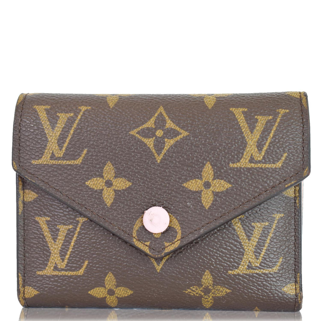 .com: Louis Vuitton Monogram Canvas Victorine Wallet M62360 Rose  Ballerine : Clothing, Shoes & Jewelry