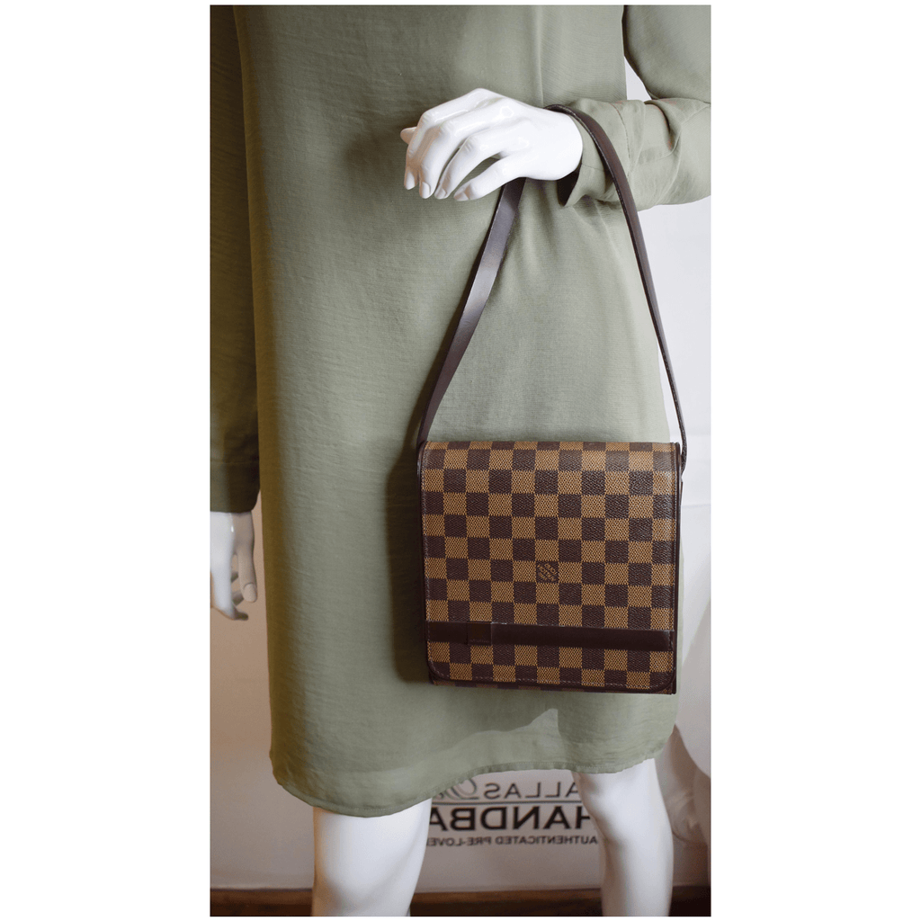 Louis Vuitton Tribeca Mini Brown Ebony Cloth ref.200343 - Joli Closet