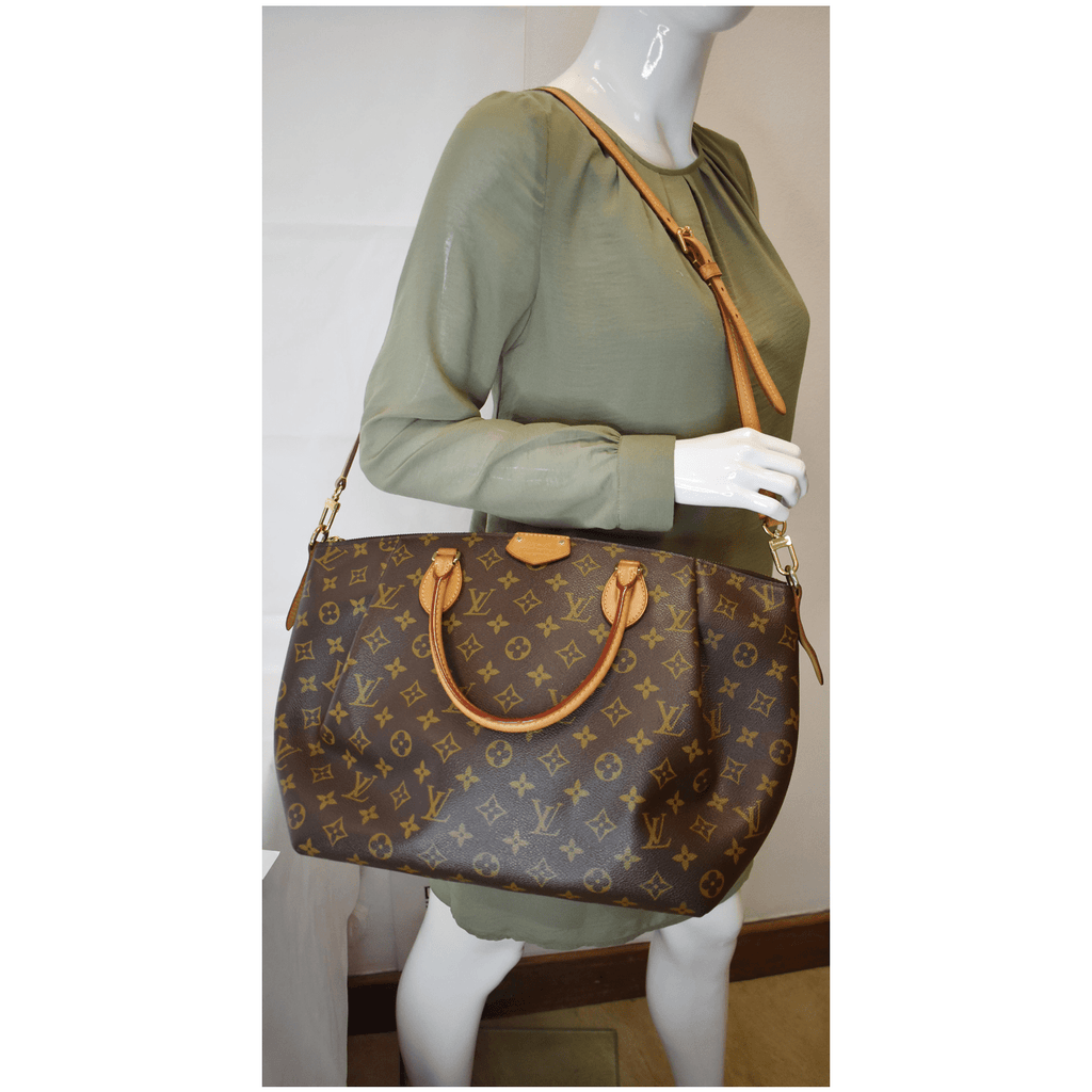 Turenne leather handbag Louis Vuitton Brown in Leather - 24707946