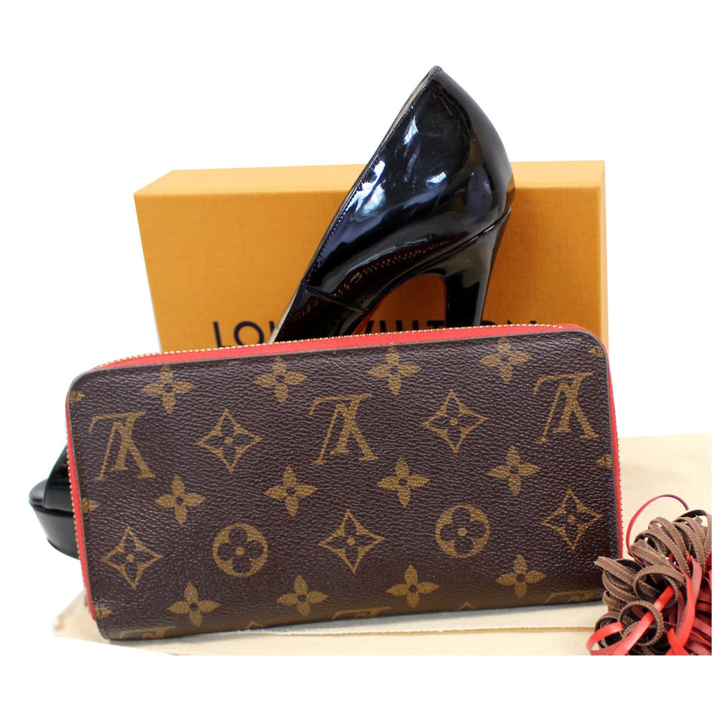 Adèle leather wallet Louis Vuitton Brown in Leather - 35070608