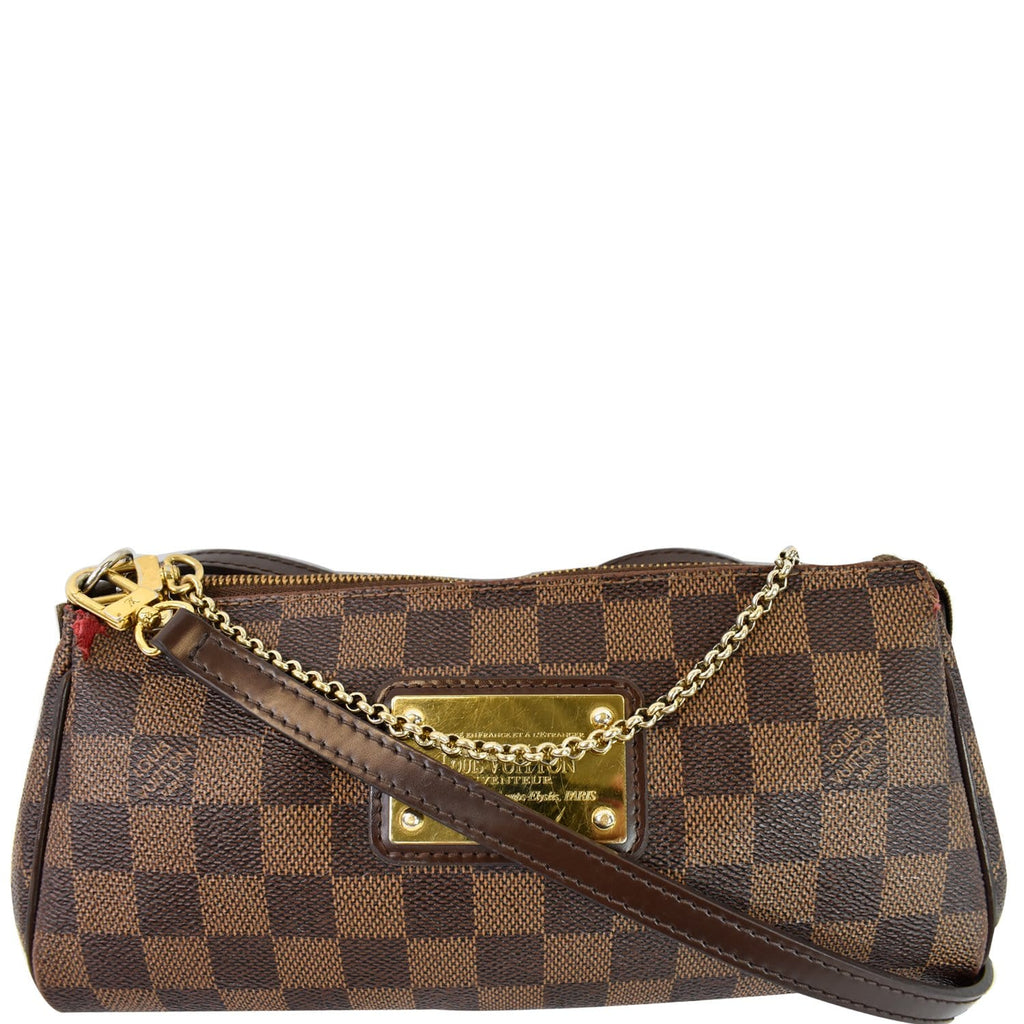 Louis Vuitton Damier Ebene Pochette Eva Crossbody 860809