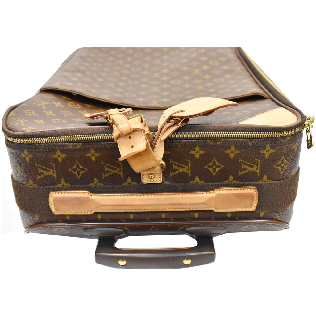 Pegase leather travel bag Louis Vuitton Brown in Leather - 33839837