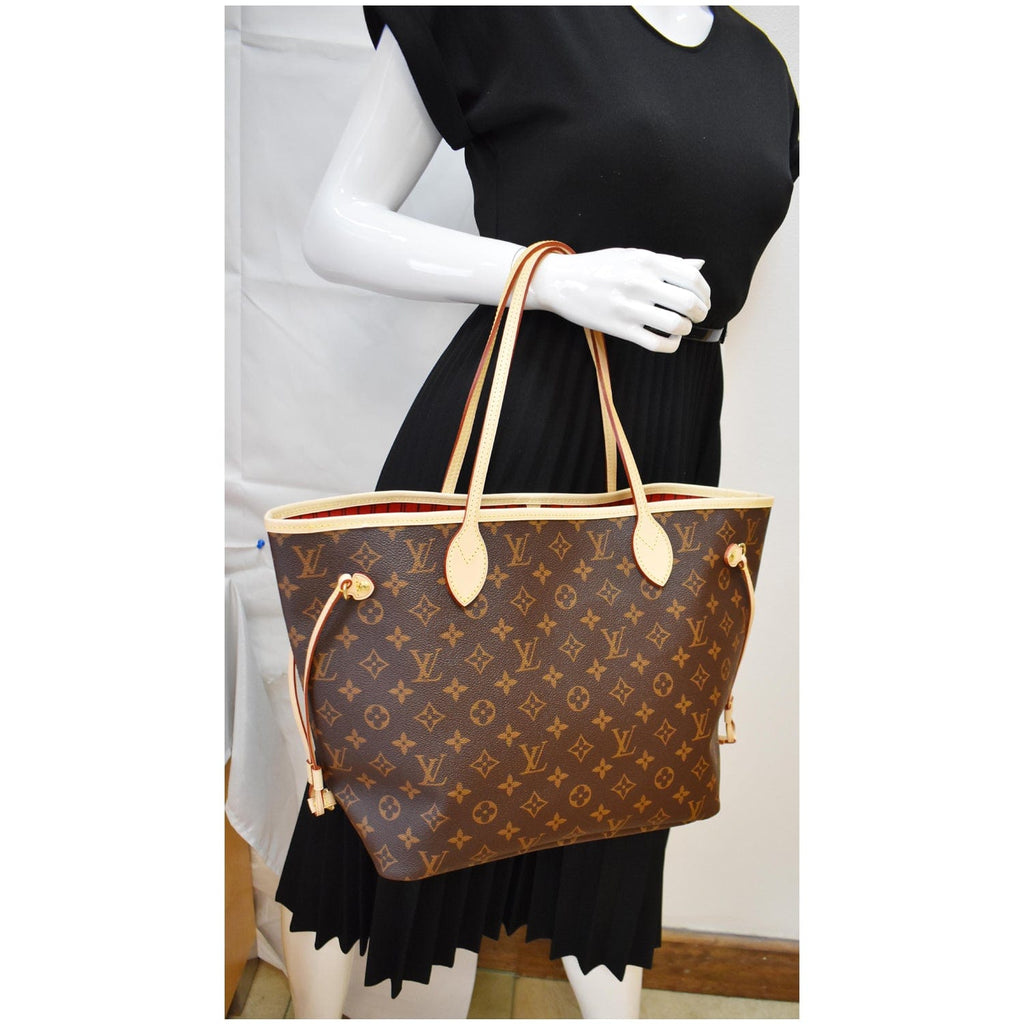 Louis Vuitton Neverfull NM Tote Limited Edition Cities V Monogram Canvas MM  Brown 220202324