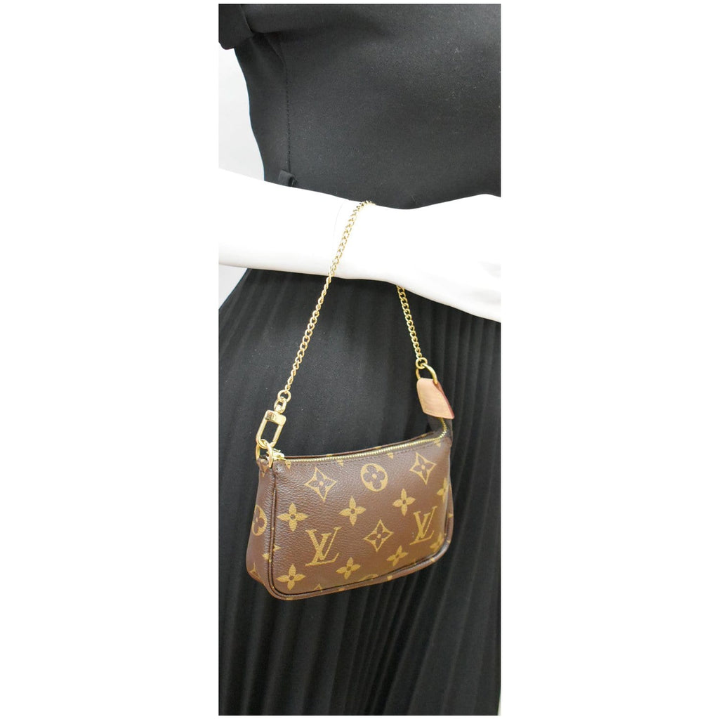 Louis Vuitton Monogram Graffiti Pochette Accessoires - Brown Mini Bags,  Handbags - LOU753475