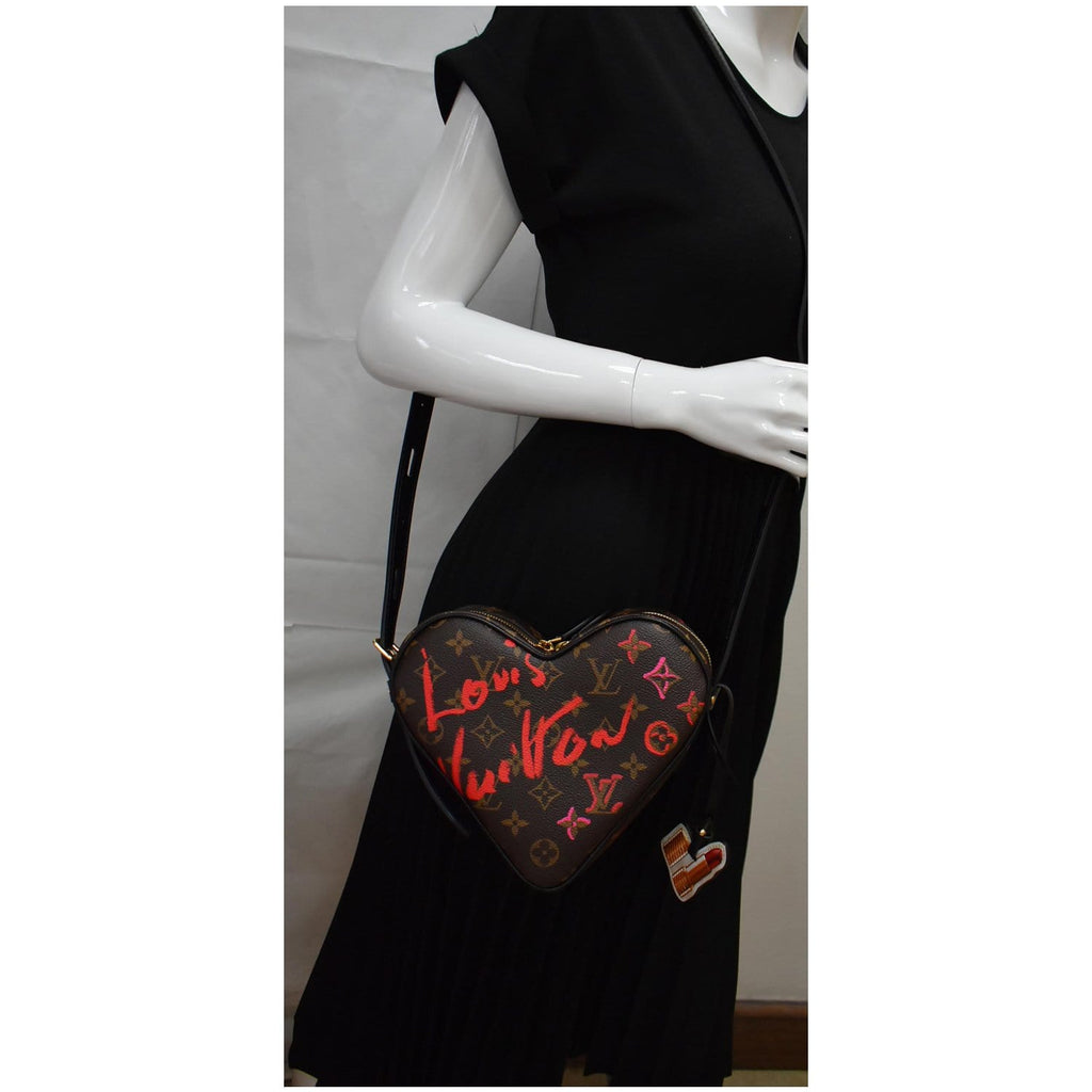 Louis Vuitton Sac coeur LV neuf Cuir Rose ref.765864 - Joli Closet