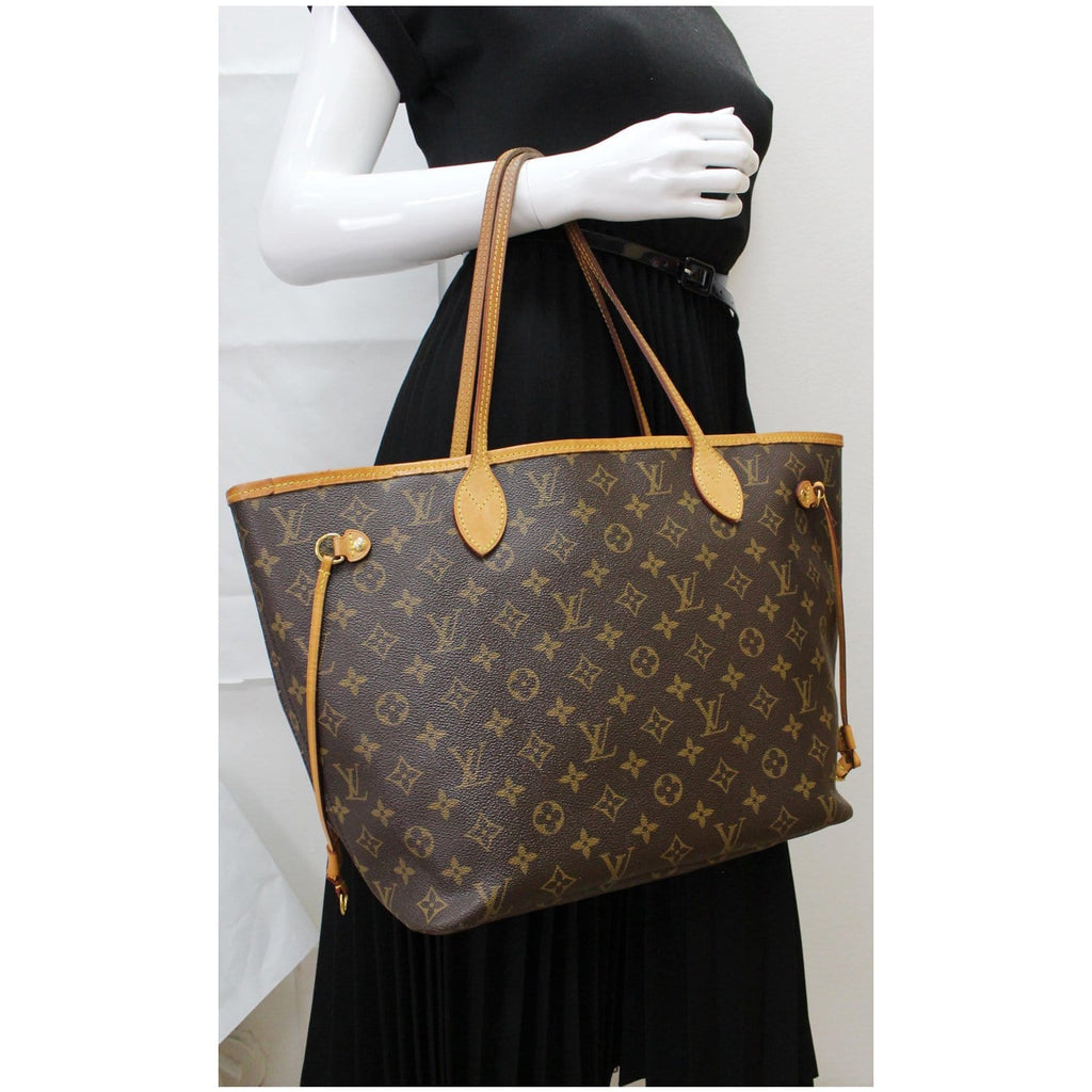 Brown Monogram Canvas “Summer Trunks” Neverfull MM Tote W/GHW- ON LAYA