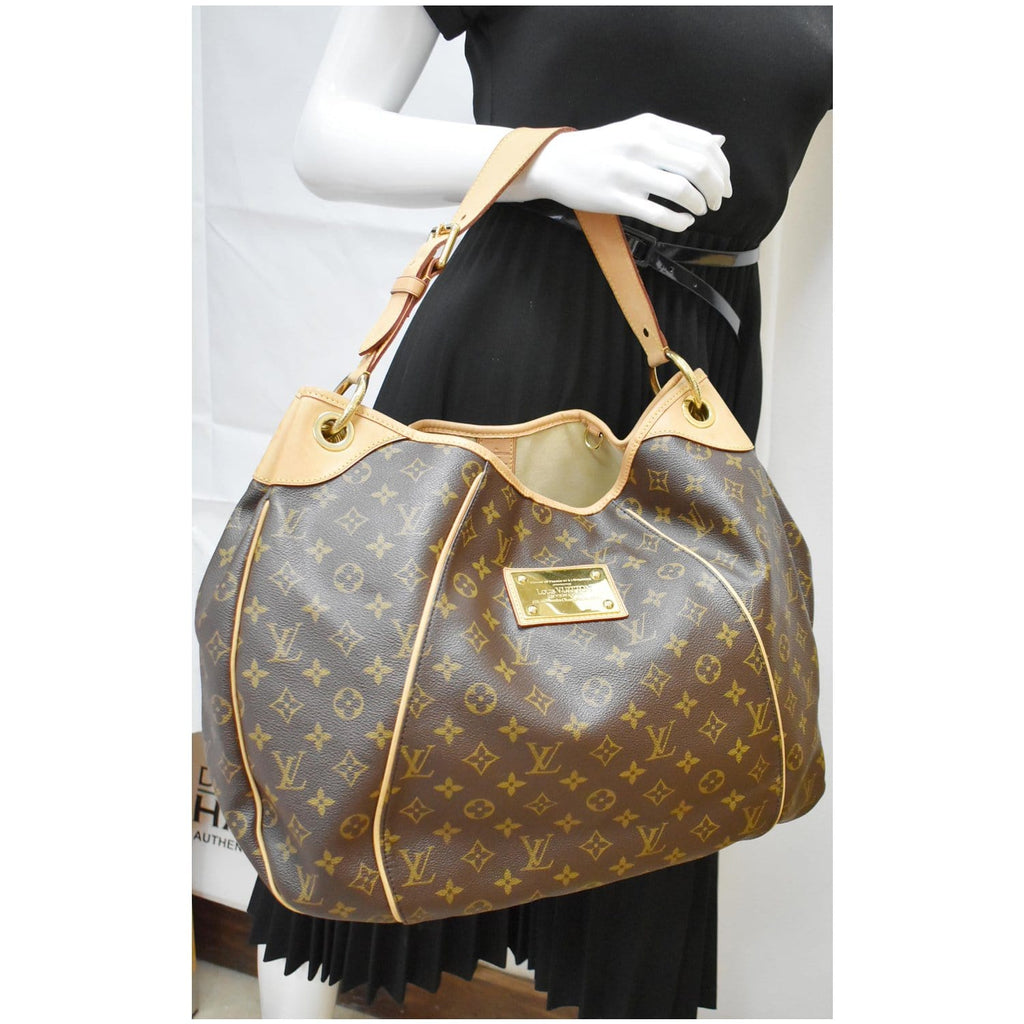 Galliera handbag Louis Vuitton Brown in Synthetic - 31787090