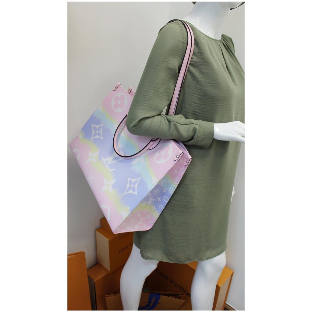 Louis Vuitton, Bags, Louis Vuitton Escale Pink Onthego Gm Louis Vuitton  Pastel Pink Bag Limited Edit