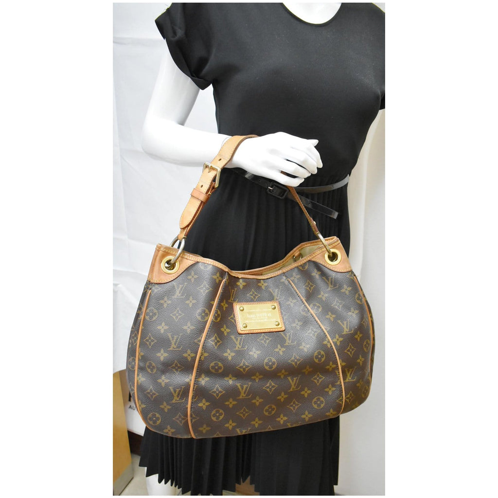 Louis Vuitton Monogram Galleria GM - Brown Hobos, Handbags - LOU776936