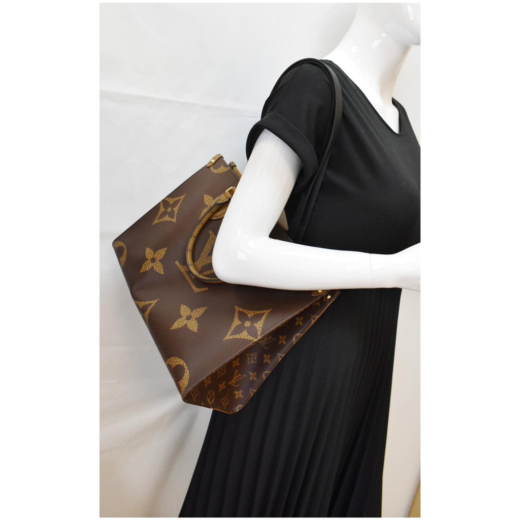 Zappos PreLoved Louis Vuitton OnTheGo NM MM Tote Tote Handbags 'Brown' -  5110315