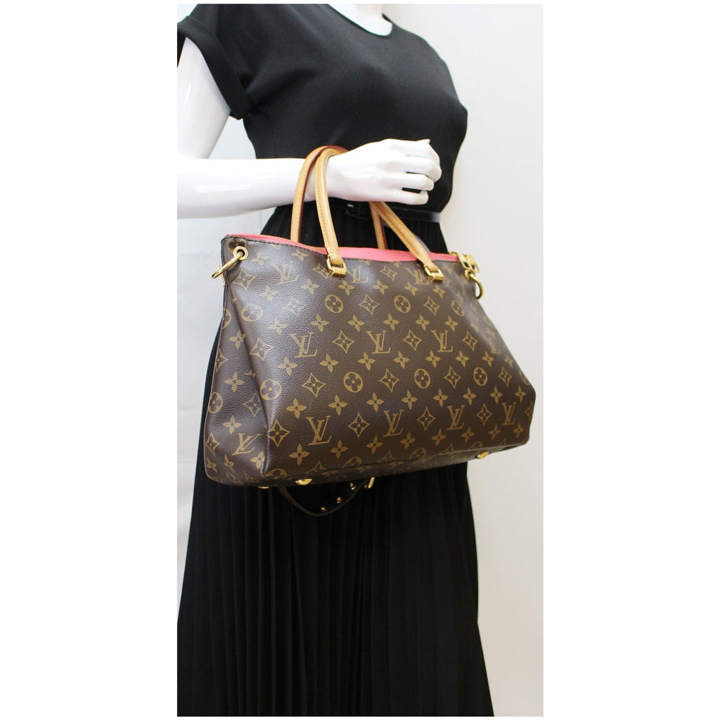 Louis-Vuitton-Monogram-Pallas-Clutch-2Way-Shoulder-Bag-Pink-M44037