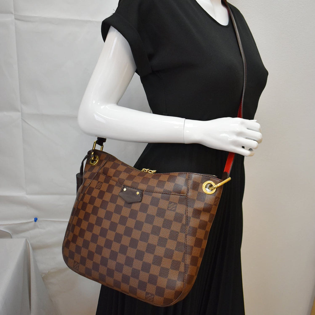 Louis Vuitton Damier Ebene South Bank Besace Shoulder Bag (SHF-21313) –  LuxeDH