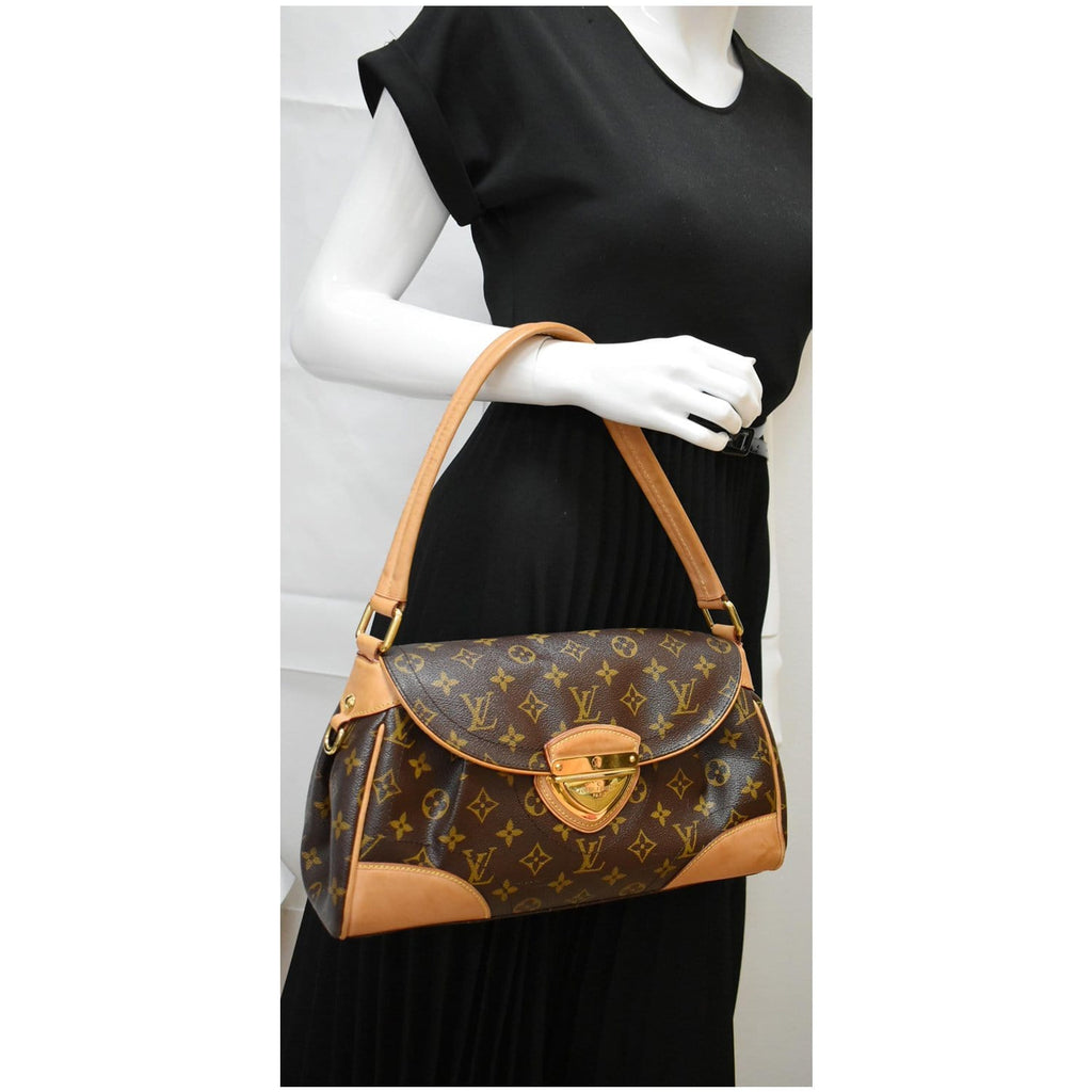 Beverly leather tote Louis Vuitton Brown in Leather - 37265295