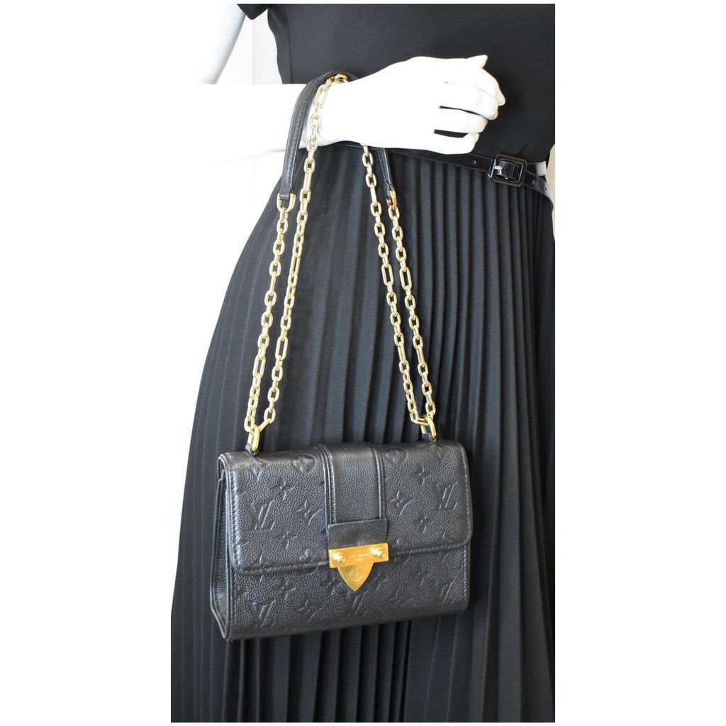 Louis Vuitton Monogram Empreinte Leather Saint Sulpice BB Bag Black - THE  PURSE AFFAIR