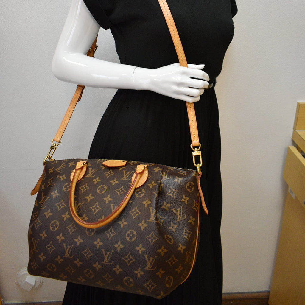 Louis Vuitton Monogram Turenne MM - Brown Handle Bags, Handbags - LOU762283
