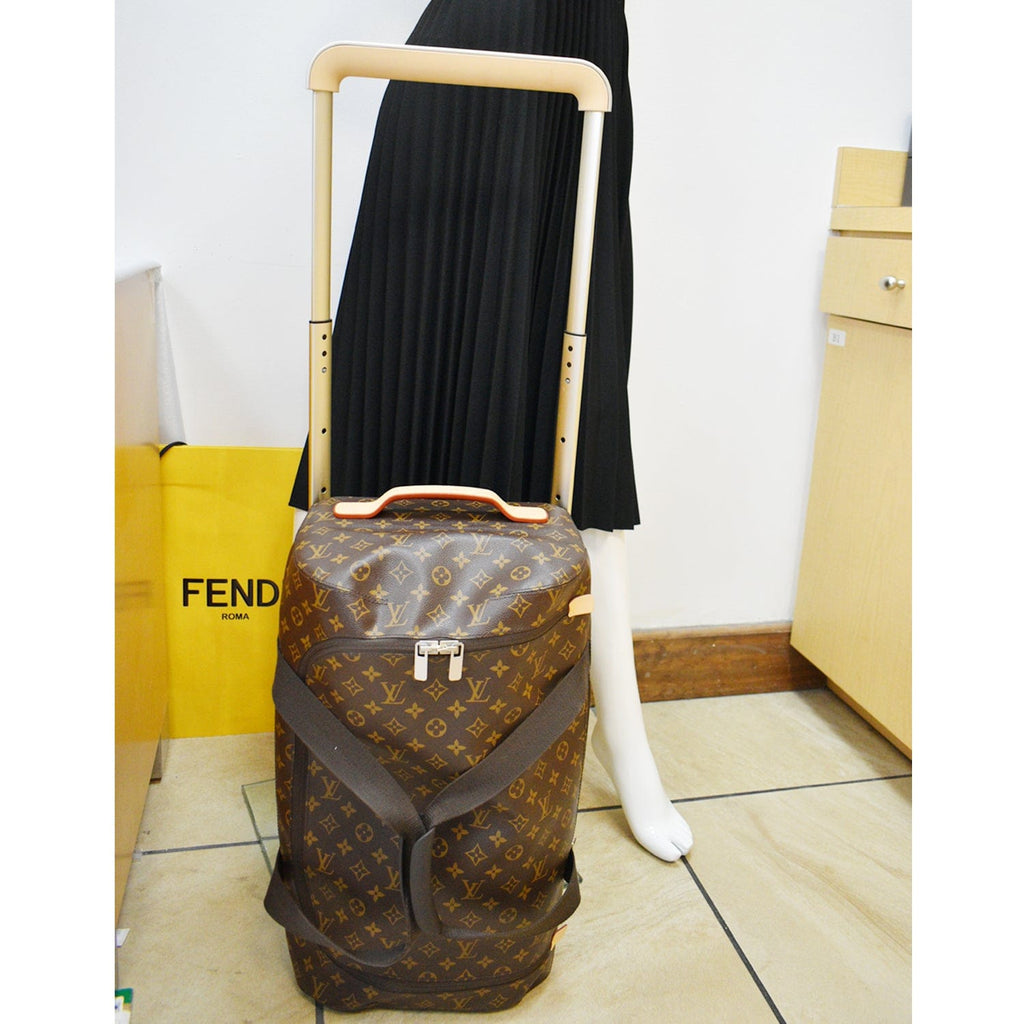 Louis Vuitton Monogram Horizon Soft Duffle 55 - Black Luggage and Travel,  Handbags - LOU810693