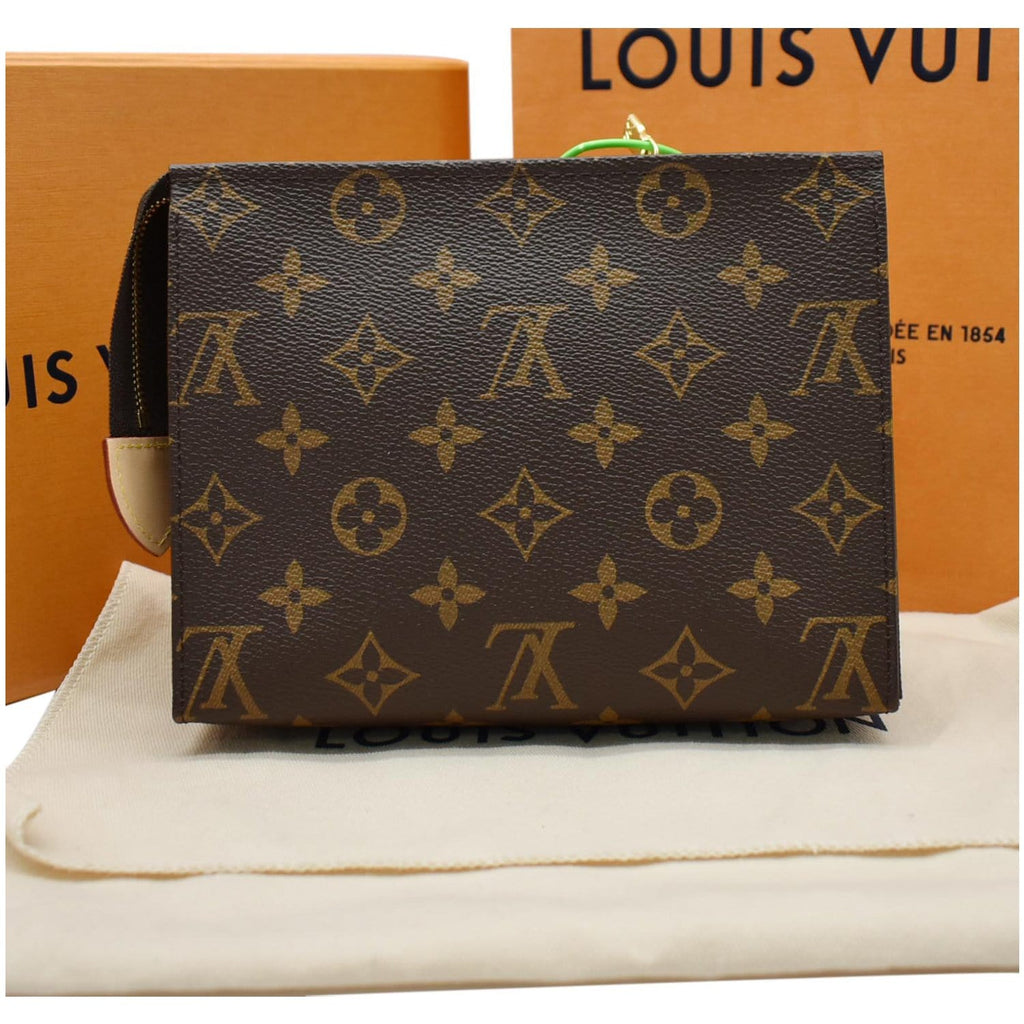 Louis Vuitton Monogram Shoe Care Kit Pouch - Brown Cosmetic Bags,  Accessories - LOU795071