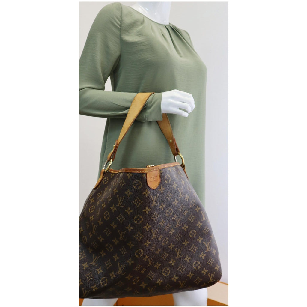 Delightful leather handbag Louis Vuitton Brown in Leather - 29973553