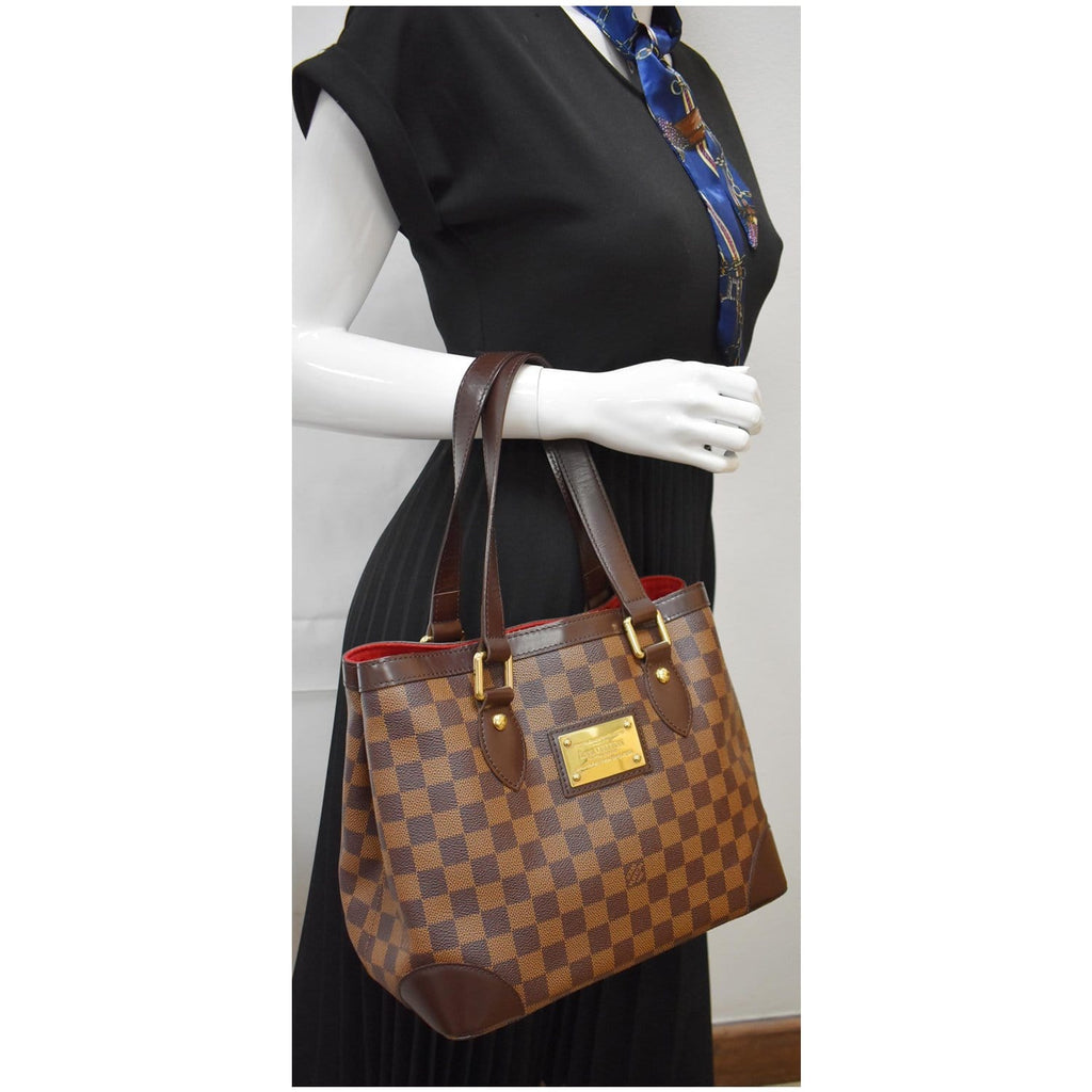 Louis Vuitton Damier Ebene Hampstead MM - Brown Totes, Handbags - LOU764015