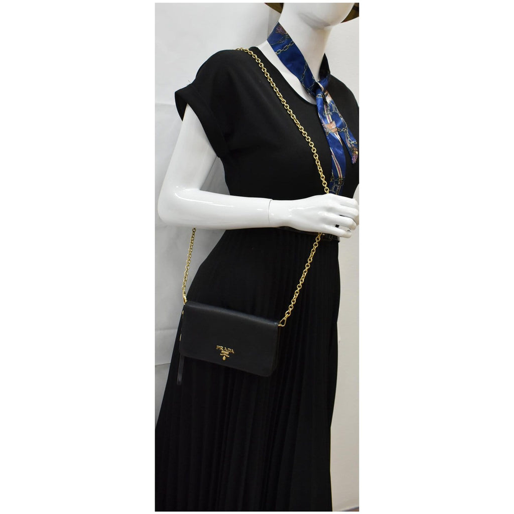 Prada Saffiano Leather Mini Bag - Neutrals Mini Bags, Handbags - PRA886710