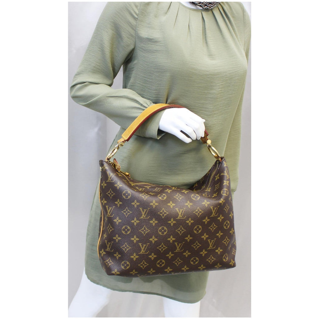 Pre-owned Louis Vuitton Lv Monogram Sully Bag In Brown, ModeSens