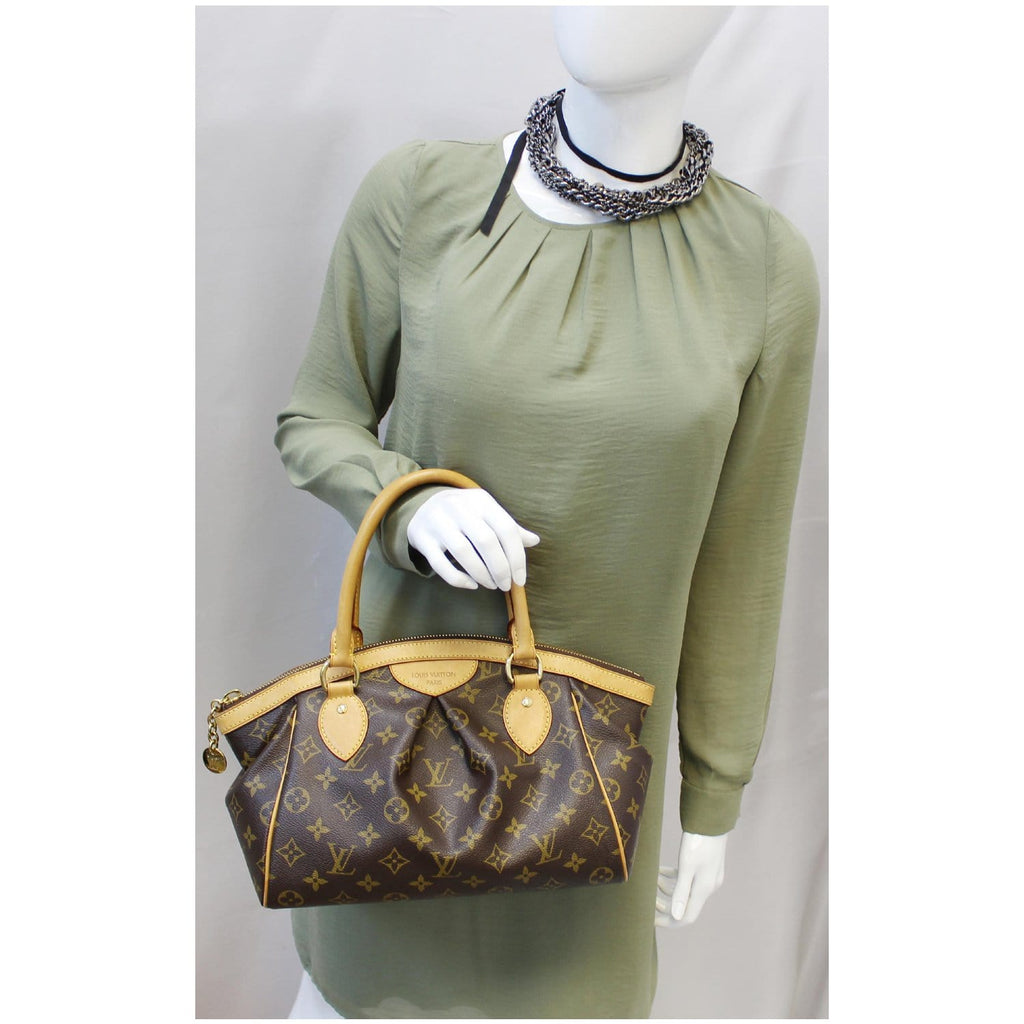Louis Vuitton Monogram Tivoli PM - Brown Handle Bags, Handbags - LOU490125