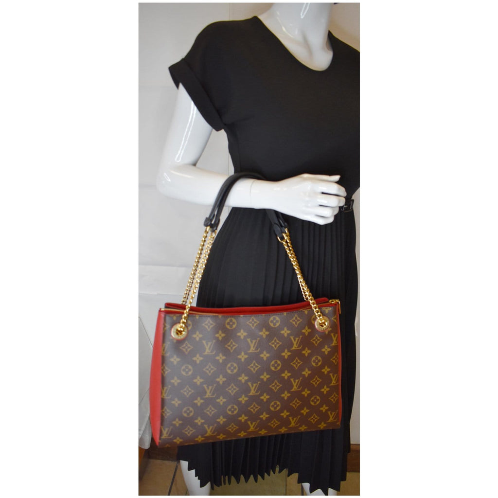 LOUIS VUITTON Monogram Surene MM Cherry Red – ALB